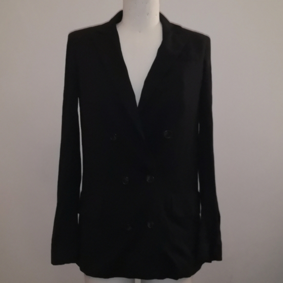 Club Monaco Jersey double breasted blazer - Picture 1 of 7